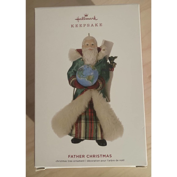Hallmark Keepsake 2019 Father Christmas Keepsake Ornament Series #16 NIB - Picture 1 of 2